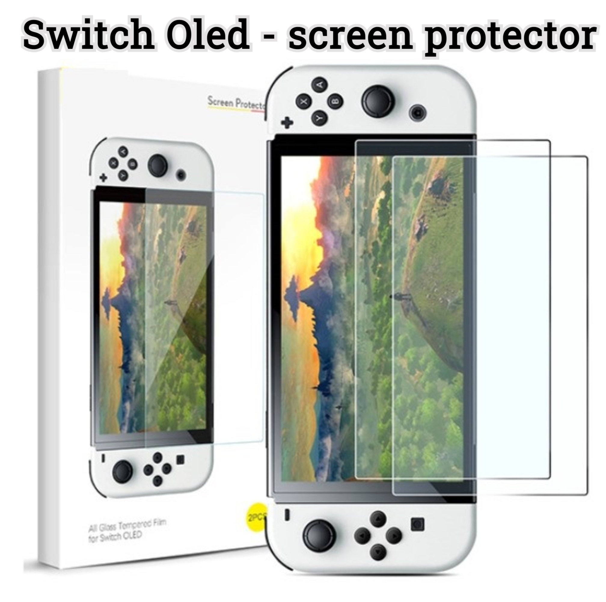 Switch OLED - Funda protectora acoplable para Nintendo Switch OLED, funda  para Switch OLED con soporte de escritorio, funda de agarre Joy-Cons