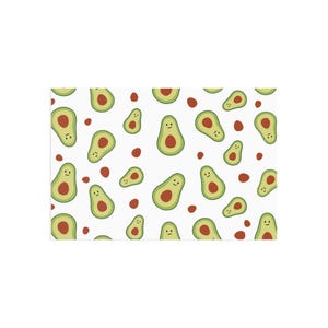 Awokado Wzór Fine Art Pocztówki, Urocze Kartki Z Pozdrowieniami, Prezenty Dla Miłośników Roślin, Dekoracje Foodie, Urocze Pocztówki