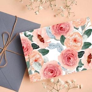 Carte postale, rose, carte postale roses, cadeau, postcrosser, postcrossing