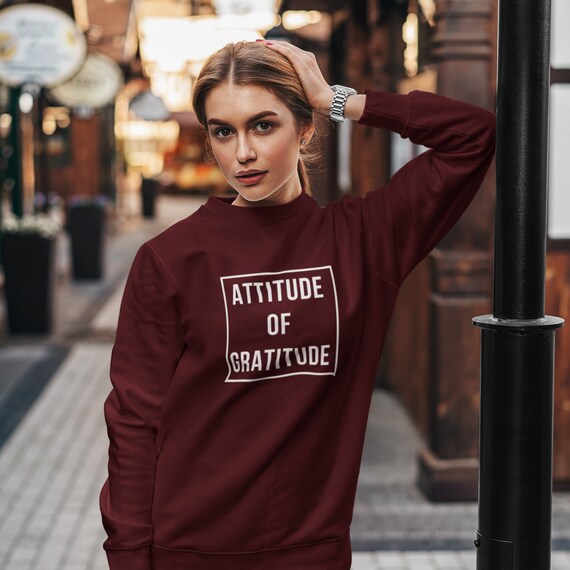 Attitude of Gratitude Sweatshirt Gildan 