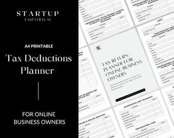 Belastingaftrekplanner voor online ondernemers