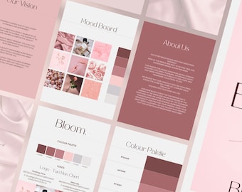 Brand Identity Guidelines Template: Pre-Made Branding