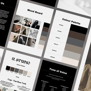 Brand Identity Guidelines Template: Pre-Made Branding