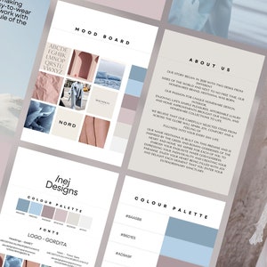 Brand Identity Guidelines Template: Pre-Made Branding
