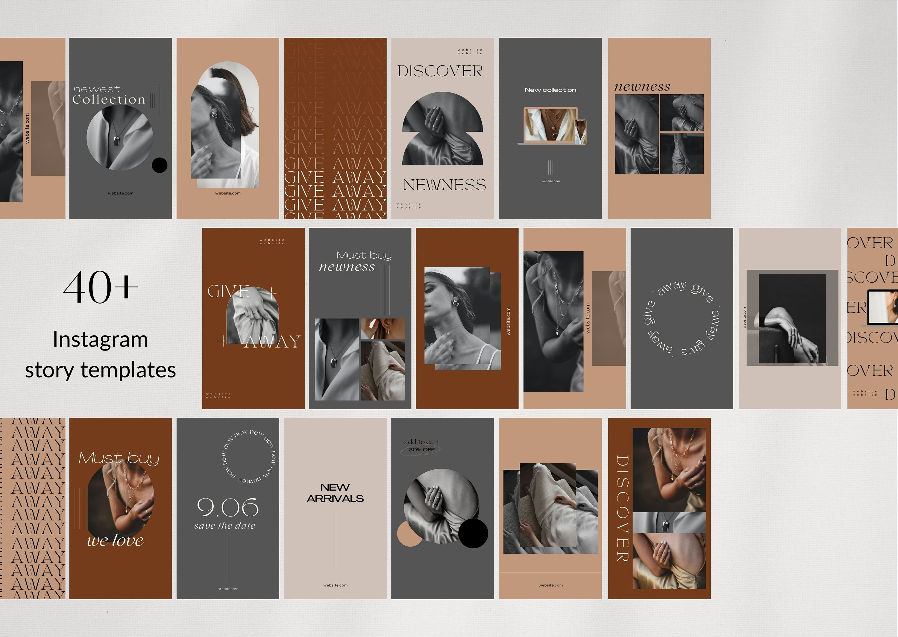 Aesthetic Canva Instagram Templates Bundle - Etsy