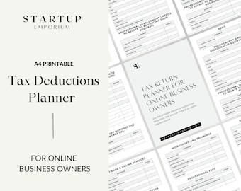 Belastingaftrekplanner voor online ondernemers