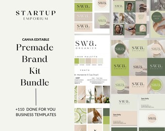 Vorgefertigtes Branding und Branding Bundle
