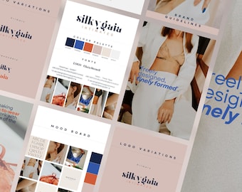 Brand Identity Guidelines Template: Pre-Made Branding