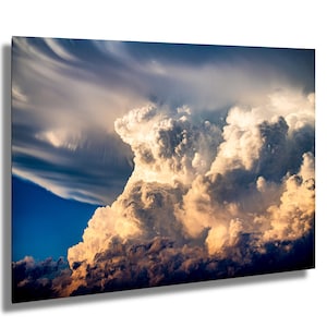 Towering Thunderstorm Photo: Colorado Storm Canvas or Metal Art