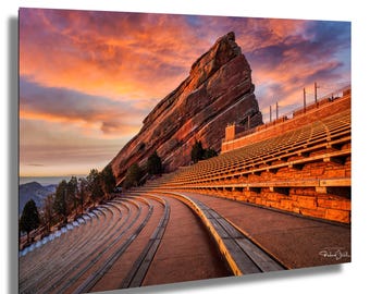 Red Rocks Amphitheatre Colorado Wall Print