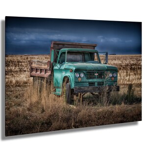 Farm Truck Wall Art: Vintage Dodge Design - Rustic Country Decor