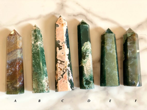 モスアゲートタワー - Etsy 日本