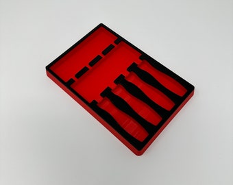 Miniature Hard Handle Pick/Screwdriver Set Tray (Fits: Snap On ASA204B)