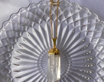 Clear Quartz Necklace