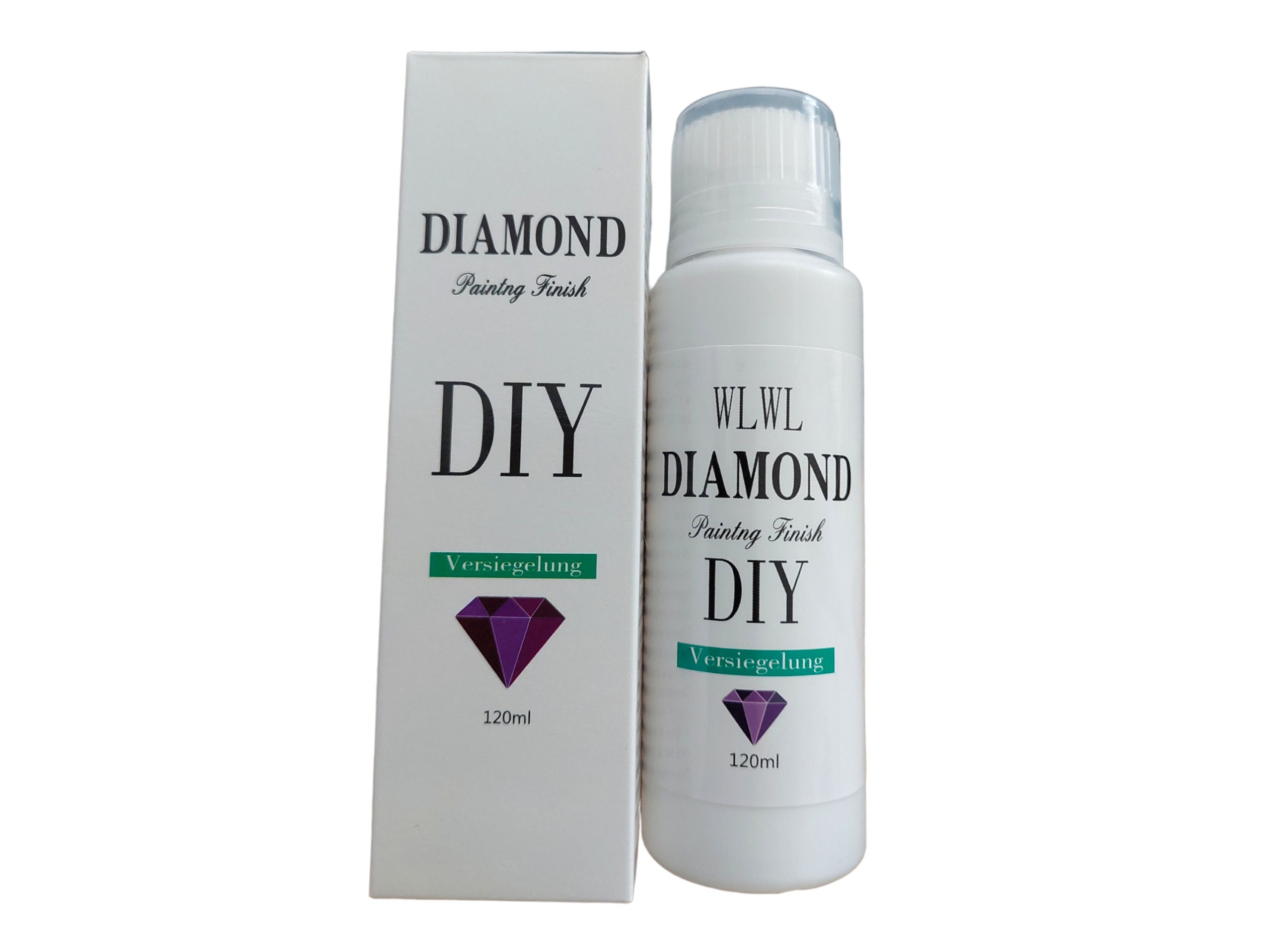 240ML/8 OZ Diamond Painting Sealer 5D Diamond Painting Sealer Glue, Diamond  Art
