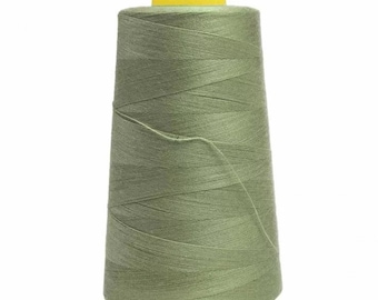 Olive Overlock Garn / 3000Yard