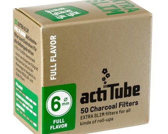 Actitube Activated Carbon Filter Extra Slim 6 Mm 500 Filters 