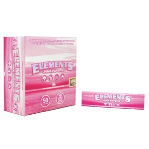 Box Elements Pink Paper King Size - 50pz