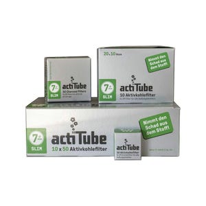 Filtro A Carboni Attivi Actitube - Slim - 7mm - 500 Filtri