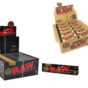 RAW black + RAW tip