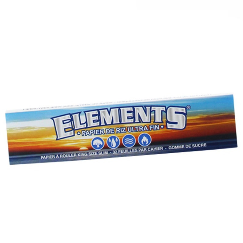 Elements King Size Cartine Lunghe Confezione da 50 immagine 2