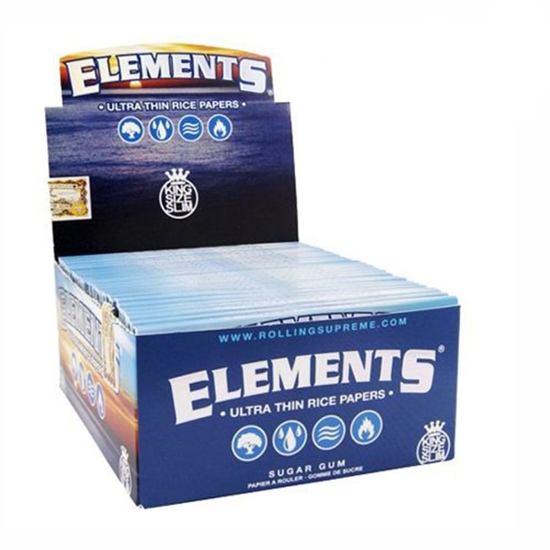 Elements King Size Cartine Lunghe Confezione da 50 immagine 1