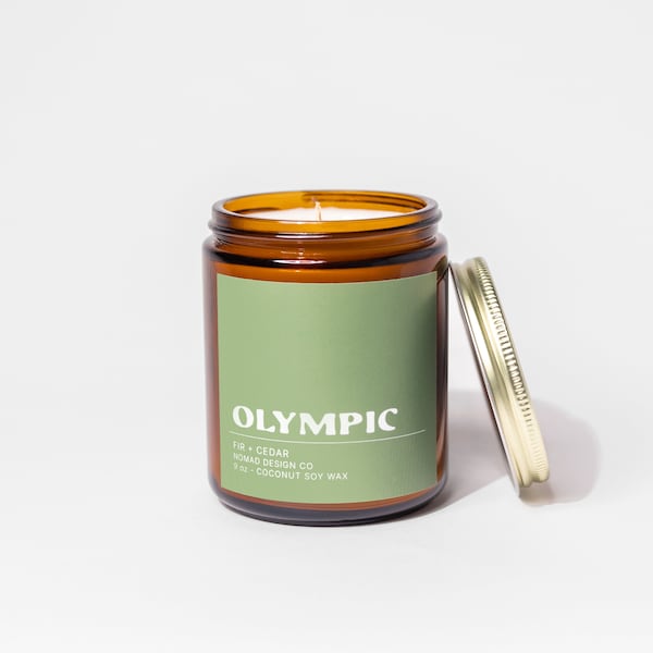 Olympic National Park Candle