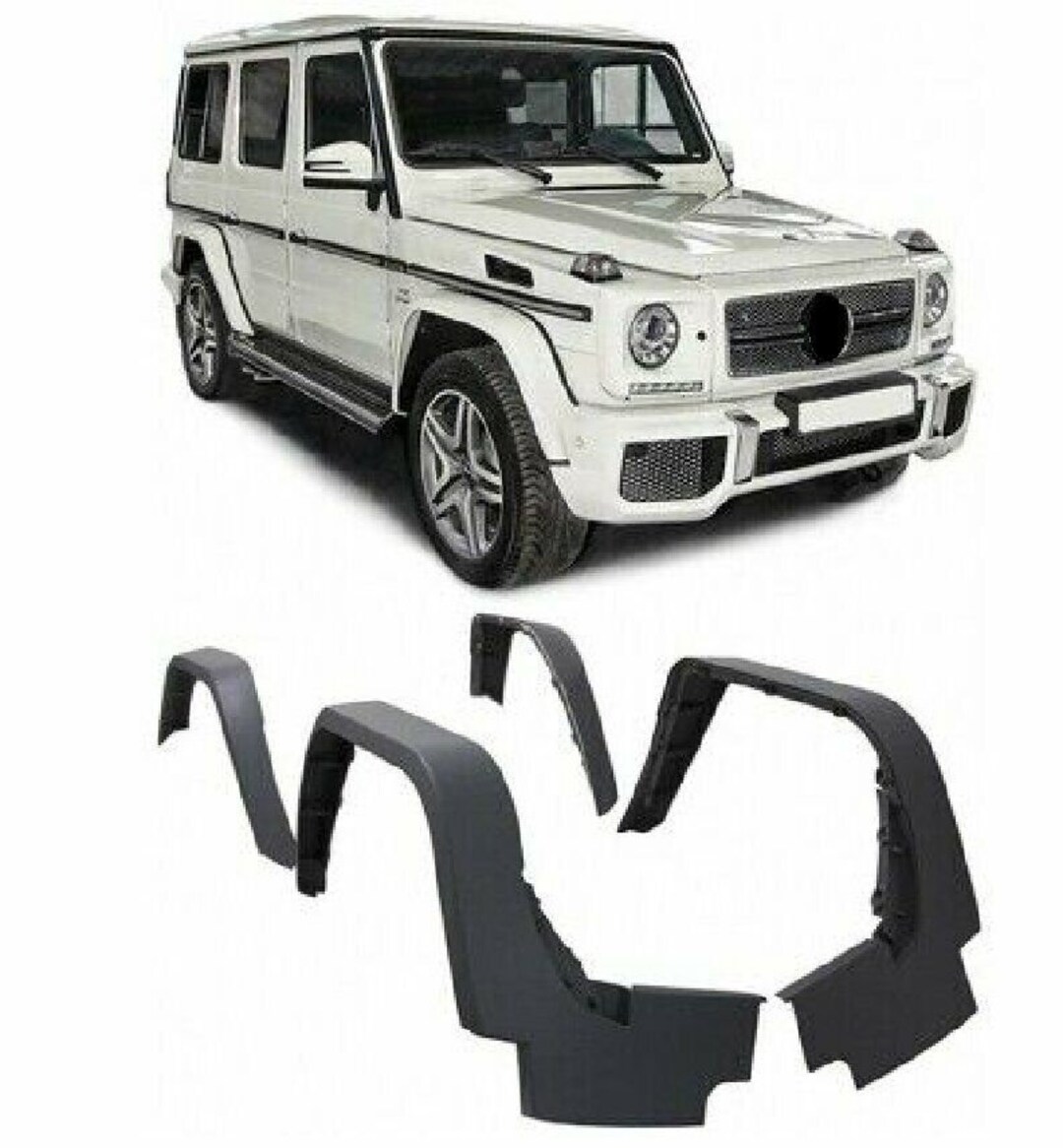 G63 Fender Flares AMG Set of 4 Trims Gwagon Body Kit Bumper Etsy