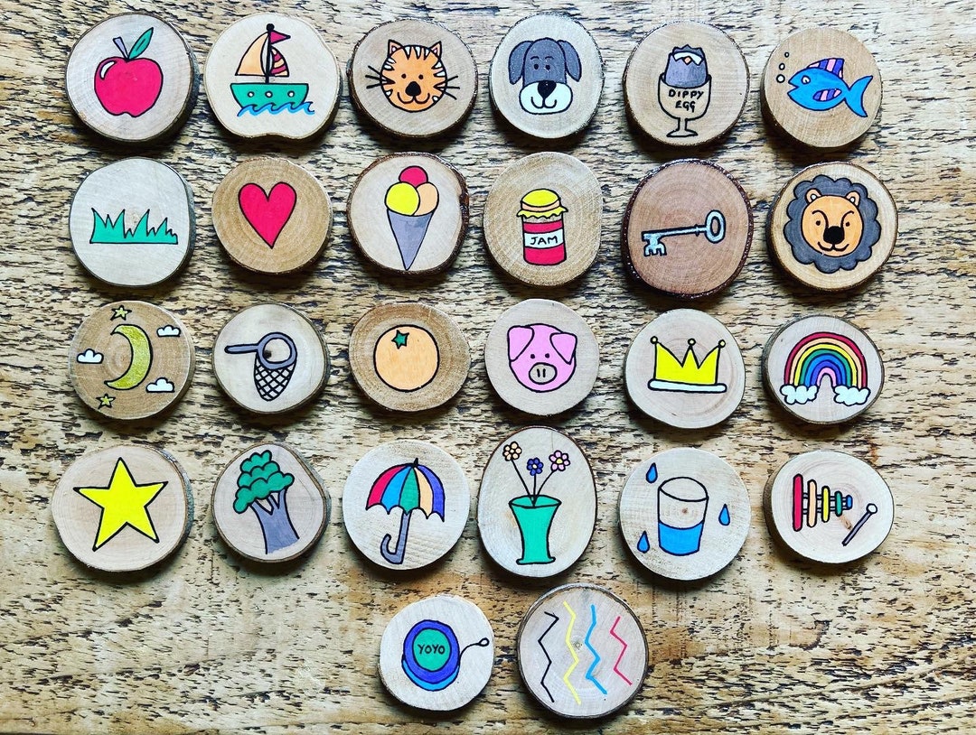 Alphabet Tile Set - Etsy