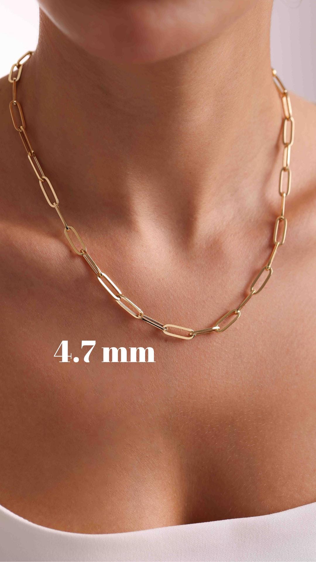 JOBO Kobrakette Oval 333 Gelbgold 1,7 Mm 50 Cm Gold Kette Halskette Goldkette