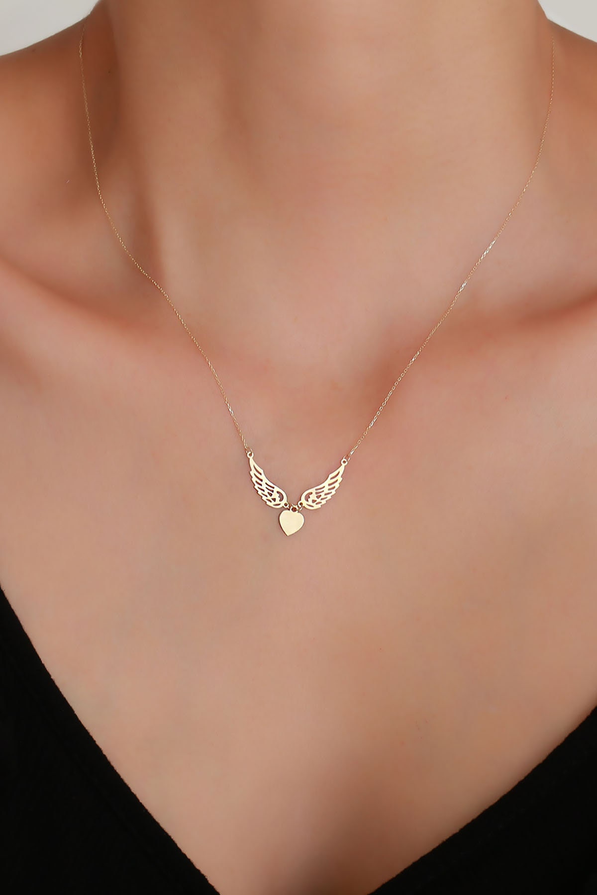 Silver Angel Wings Necklace | LOVE2HAVE in the UK!