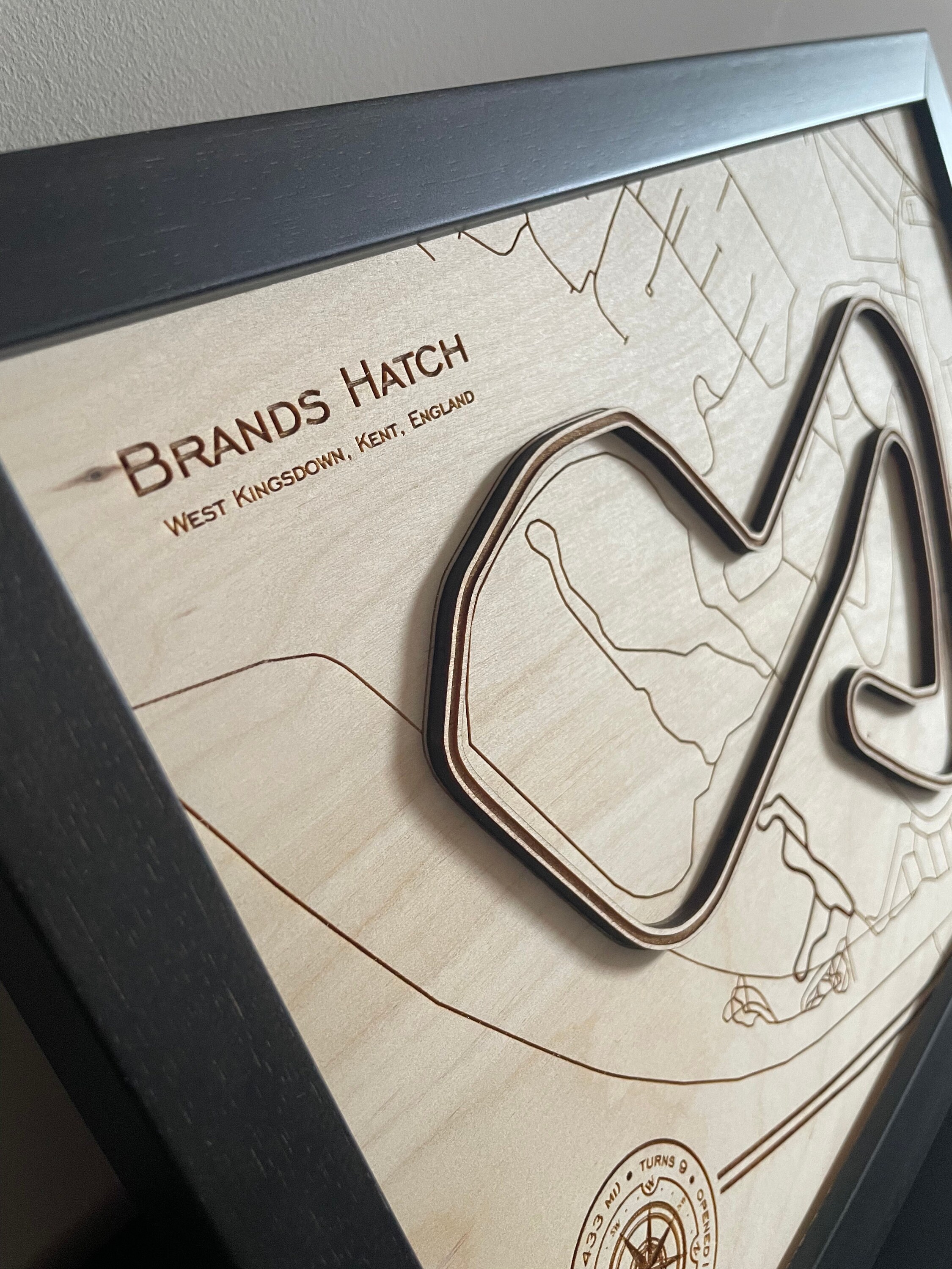 Brands Hatch Wall Hanging Brands Hatch Wall Decor Brands Etsy