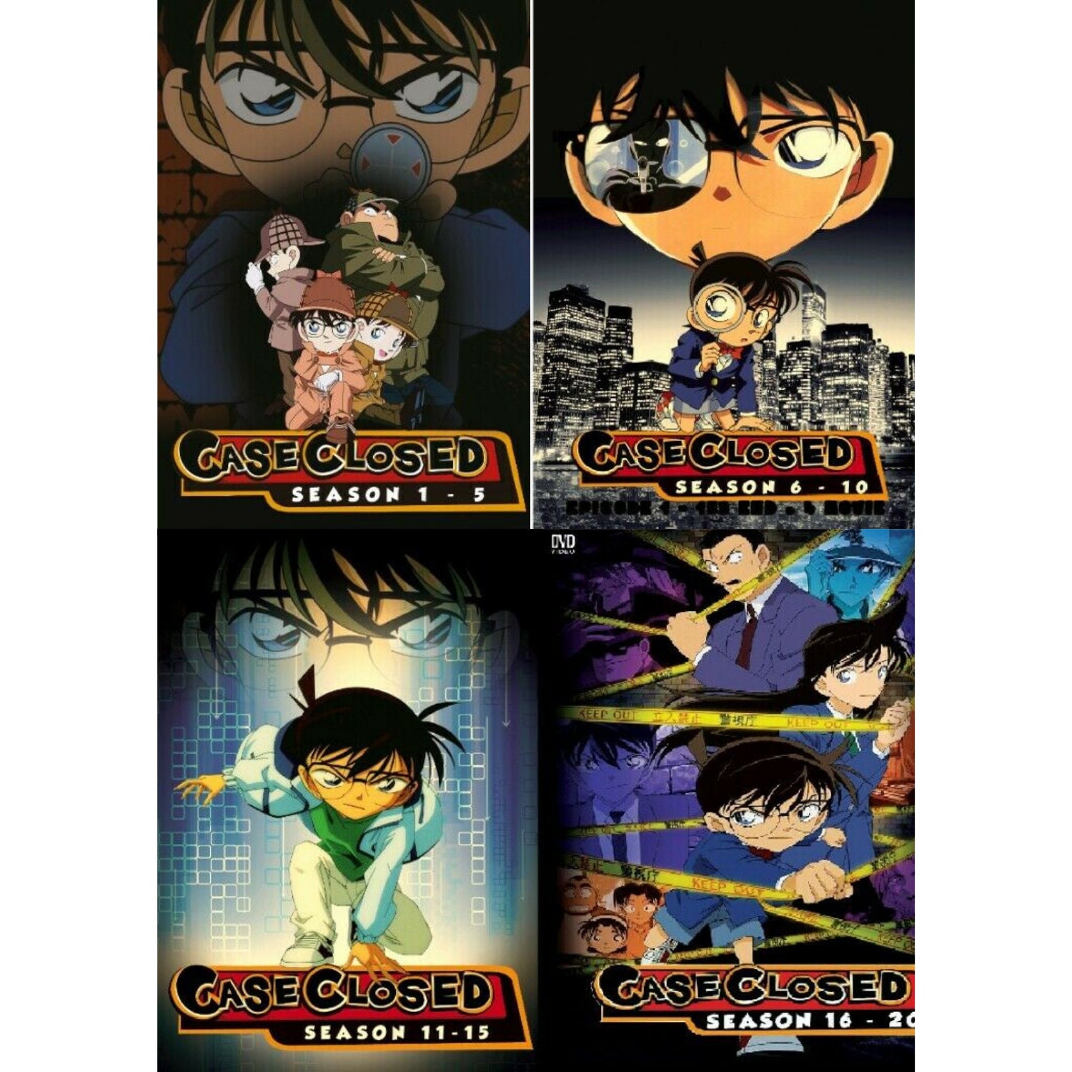 Anime DVD Detective Conan Case Closed Season 1 20 Complete