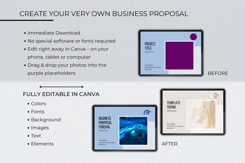 Proposal Video Color Project Proposal Template Bundle, 35+ Pages Professional Proposal ...