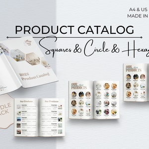110+ Editable Product Catalog & Line Sheet Templates | Product Pricing Guide | Wholesale Product Catalogue | Company Intro | Canva Template
