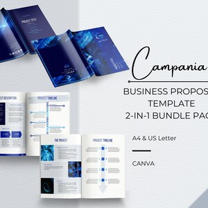 Ensemble de modèles de propositions d’entreprise, modèle de proposition professionnelle de plus de 70 ans, gestion de projet, modèle canva de proposition de projet, pitch deck