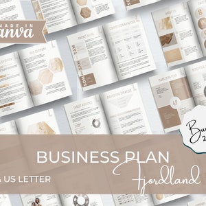 Business Plan Template, Professional Business Planner Proposal, Startup Workbook, Business Plan Analysis, Financial Projections, Side Hustle