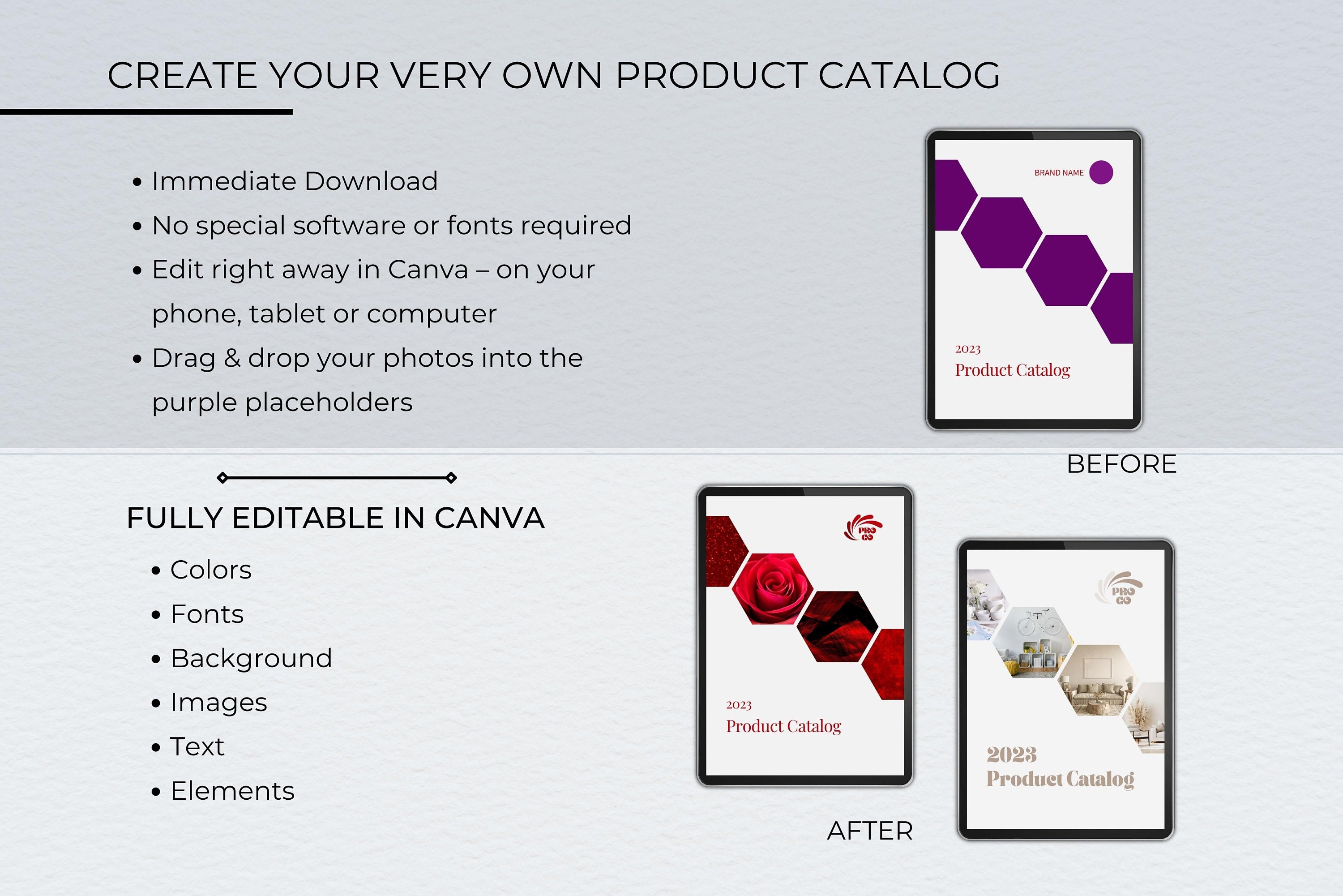 35+ Editable Product Catalog & Line Sheet Templates | Product Pricing ...