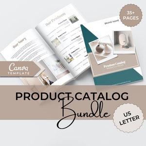 35+ Editable Product Catalog & Line Sheet Templates | Product Pricing Guide | Wholesale Product Catalogue | Company Intro | Canva Template