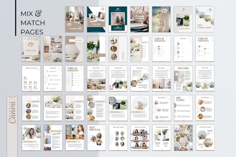 110+ Editable Product Catalog & Line Sheet Templates | Product Pricing ...
