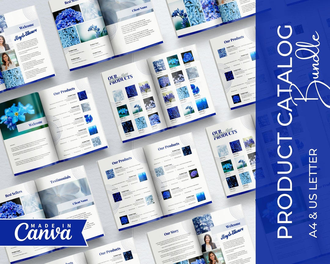 35+ Editable Product Catalog & Line Sheet Templates | Product Pricing ...