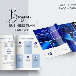 Business Plan Template, Professional Business Planner Proposal, Startup Workbook, Business Plan Analysis, Financial Projections, Side Hustle