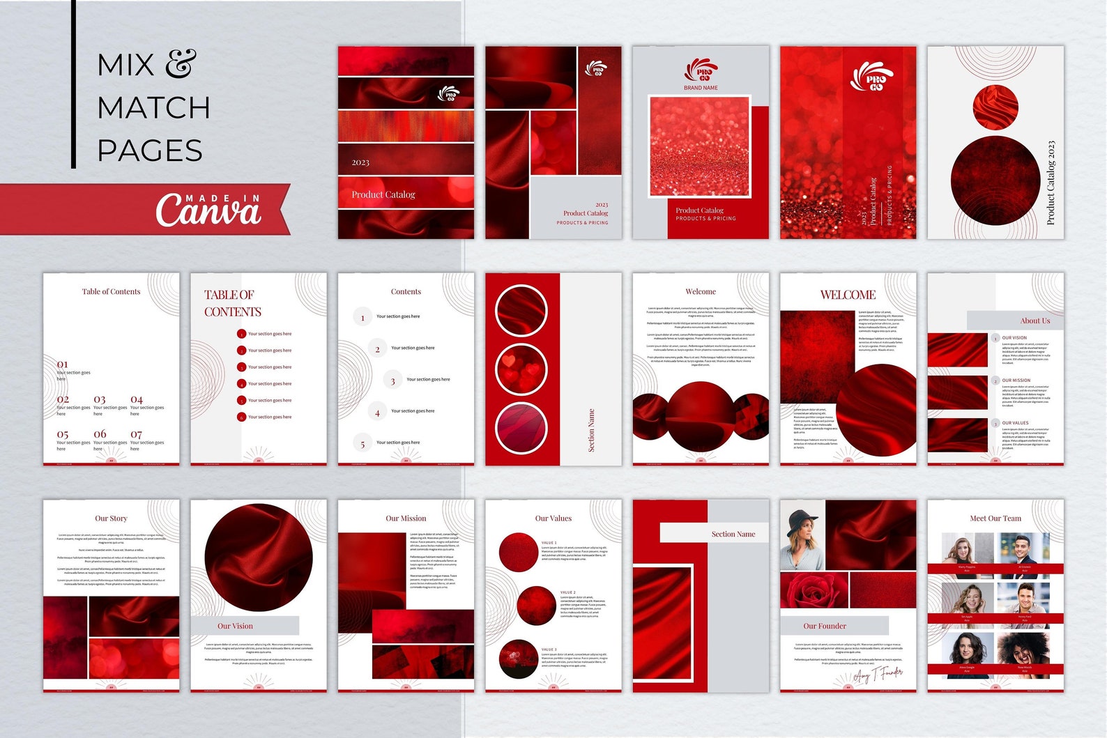 35+ Editable Product Catalog & Line Sheet Templates | Product Pricing ...