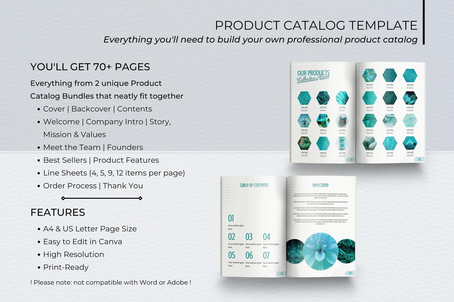70+ Editable Product Catalog & Line Sheet Templates Product Pricing