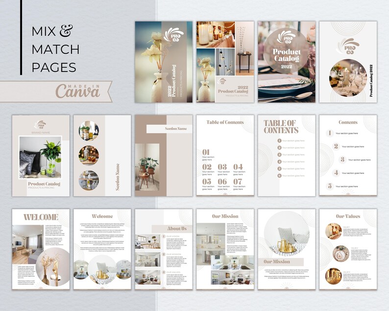 35 Editable Product Catalog & Line Sheet Templates Product Pricing