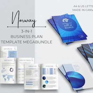 Business Plan Template, Professional Business Planner Proposal, Startup Workbook, Business Plan Analysis, Financial Projections, Side Hustle