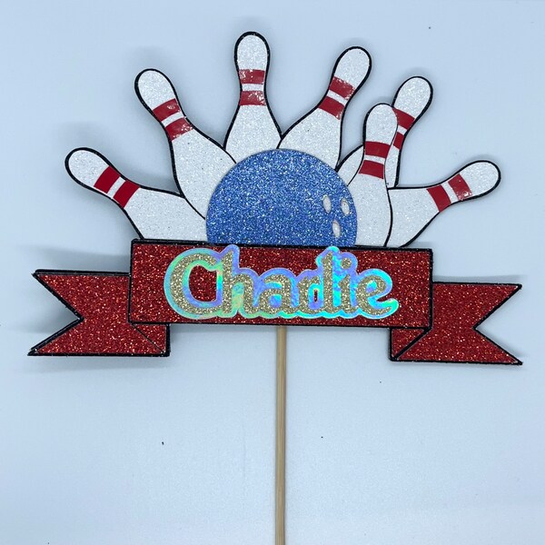 Bowling Cake Topper Etsy UK