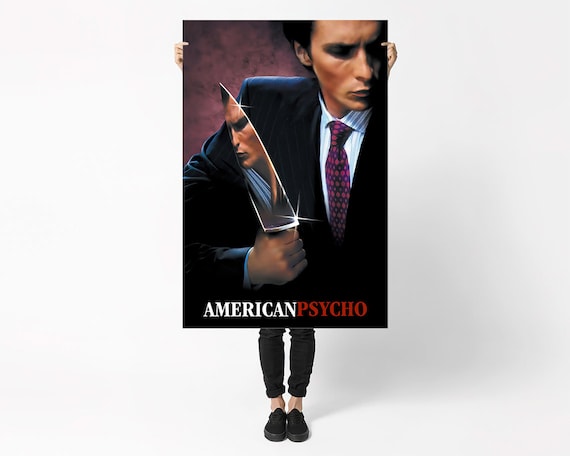 American Psycho Movie Poster 2000 Printable Art Print Modern