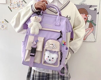 bts school backpack