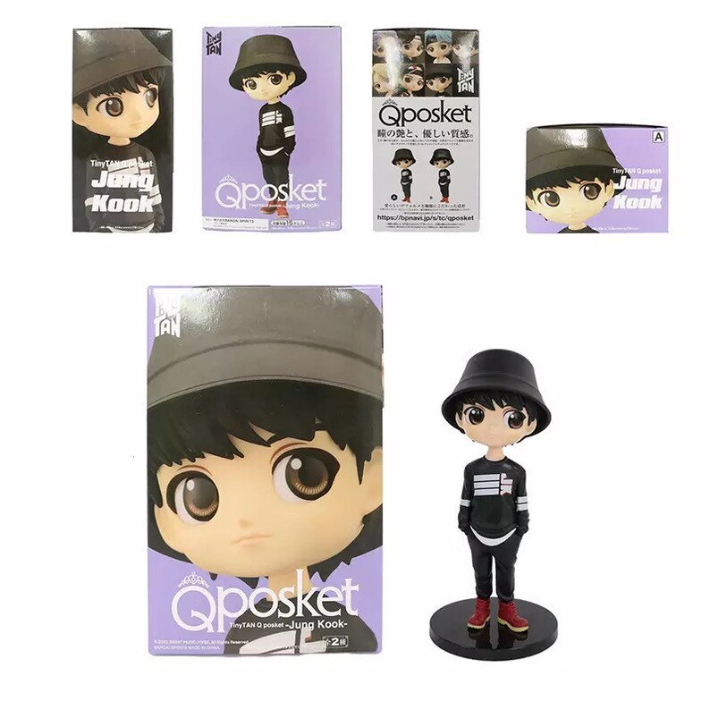 BTS Tiny Tan Mic Drop Qposket BTS Mic Drop Collectible 15 Cm | Etsy